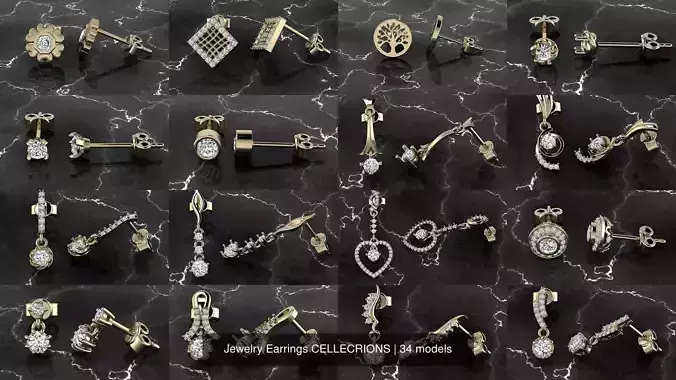 Jewelry Earrings CELLECTION