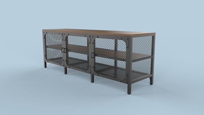 IKEA FJALLBO TV Bench 3D print model