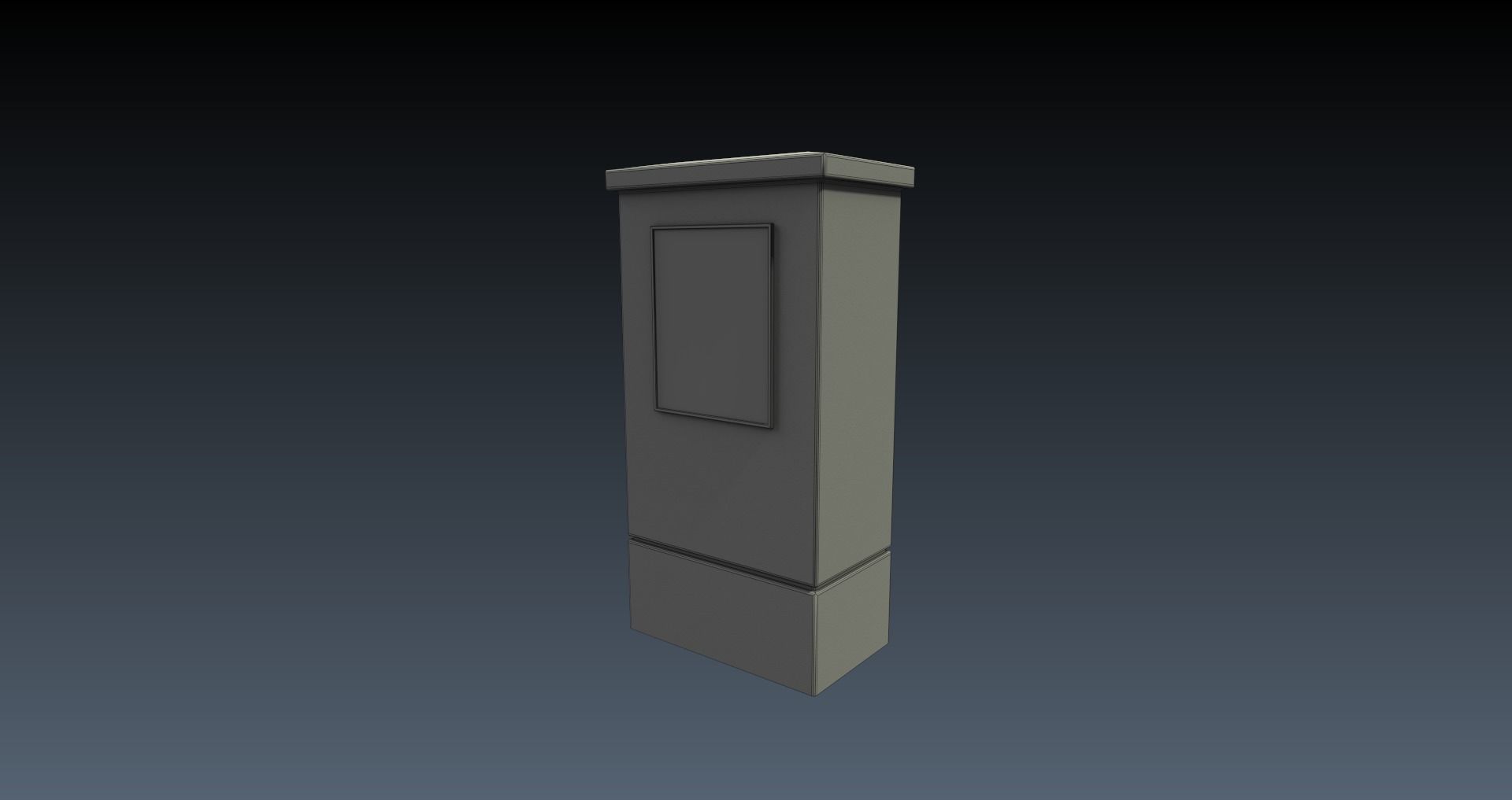 Low-Poly Bus Stop Pack free VR / AR / low-poly 3D model | CGTrader