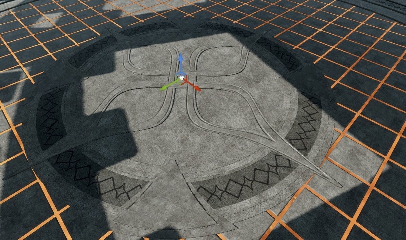 Altar Battle field 3D model_3