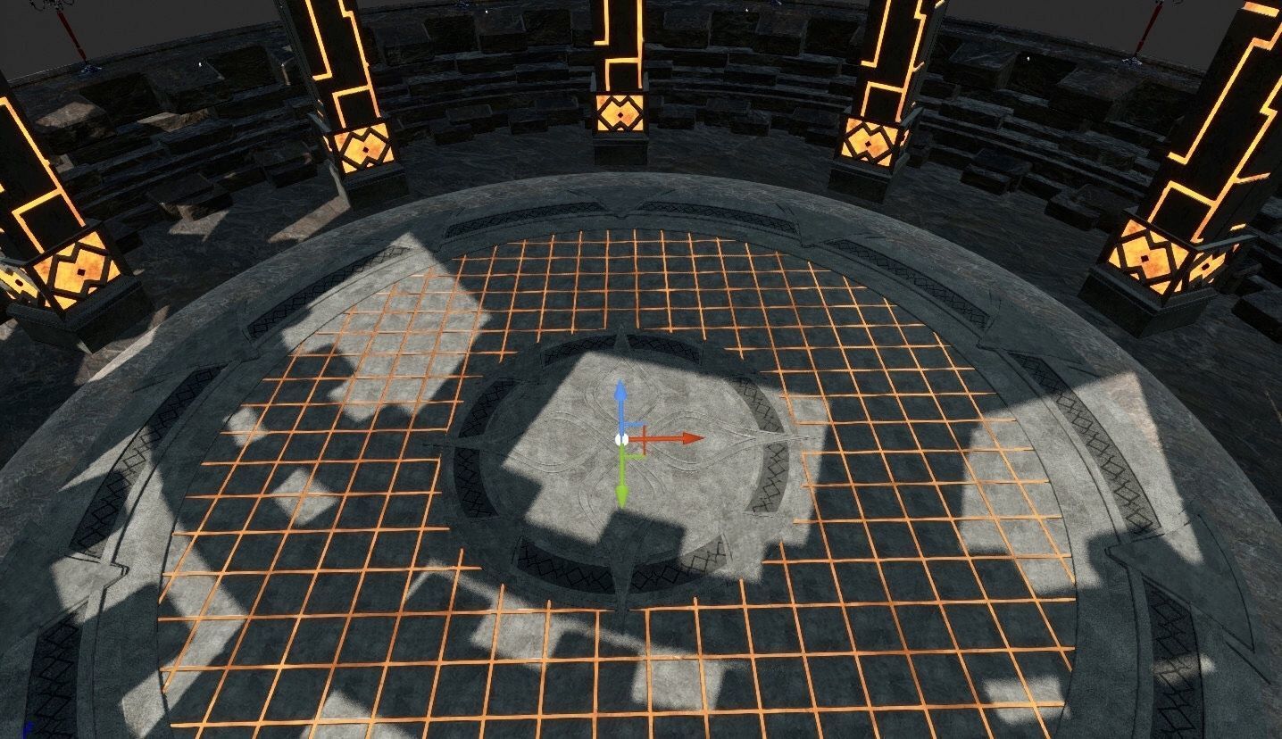 Altar Battle field 3D model_5