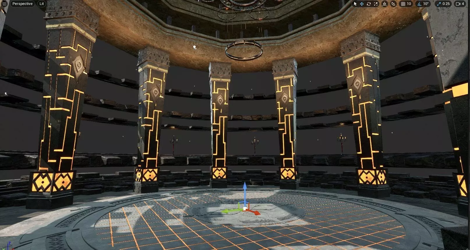 Altar Battle field 3D model_0