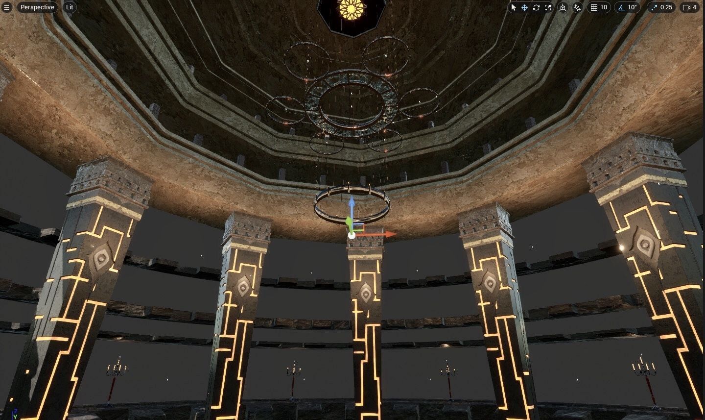 Altar Battle field 3D model_6