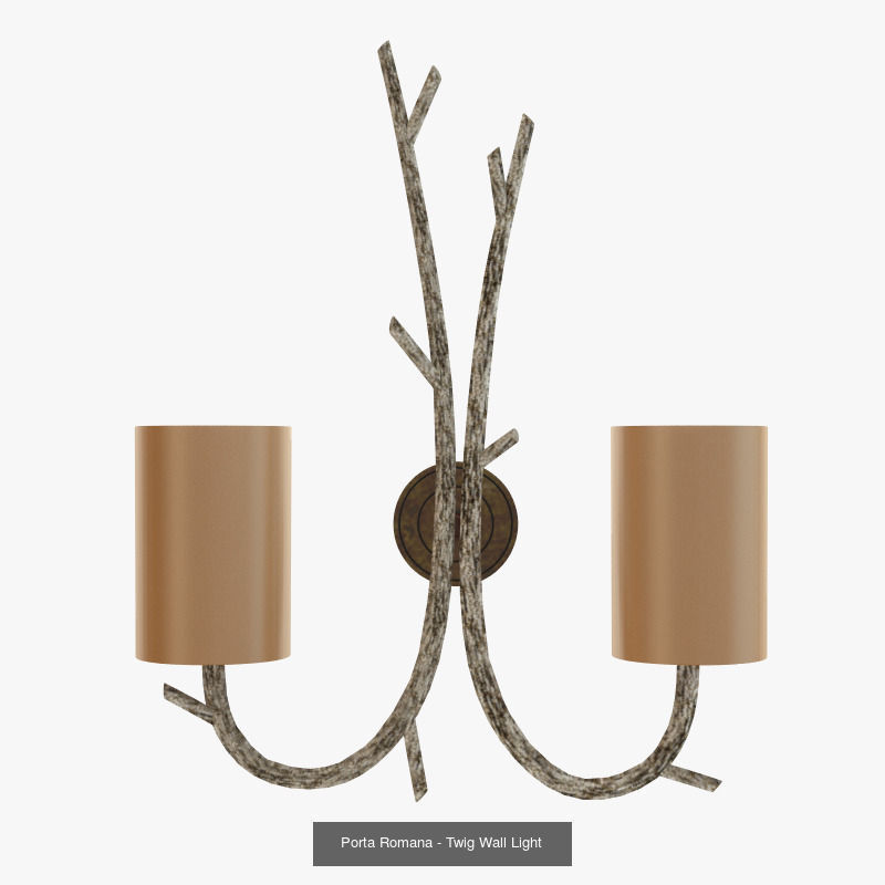 Porta Romana lamps 24 pcs 3D Model Collection_5