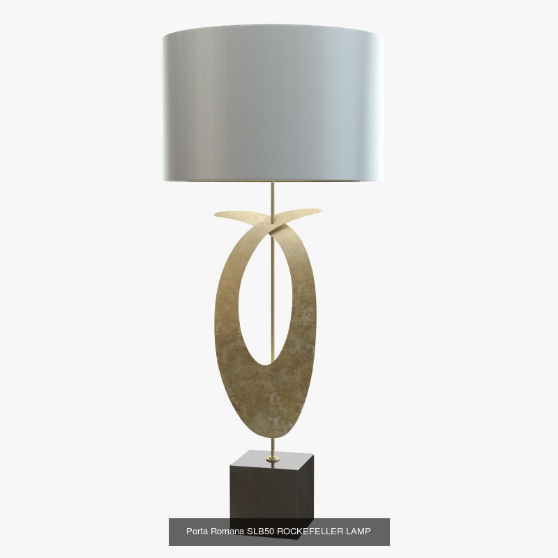 Porta Romana lamps 24 pcs 3D Model Collection_17