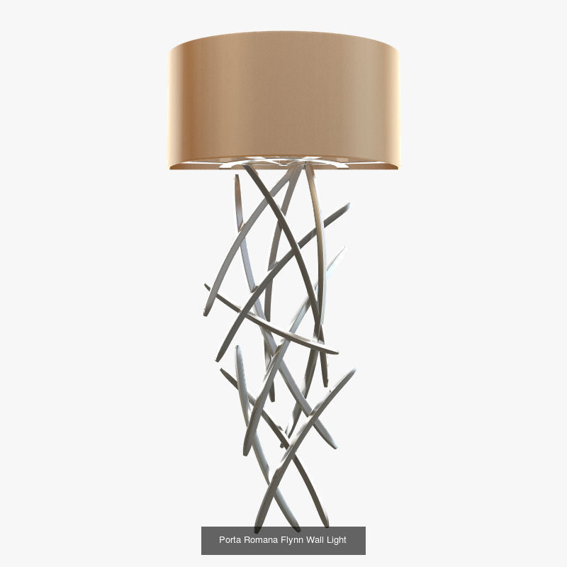 Porta Romana lamps 24 pcs 3D Model Collection_4
