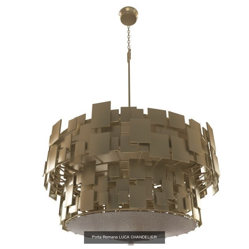 Porta Romana lamps 24 pcs 3D Model Collection_3