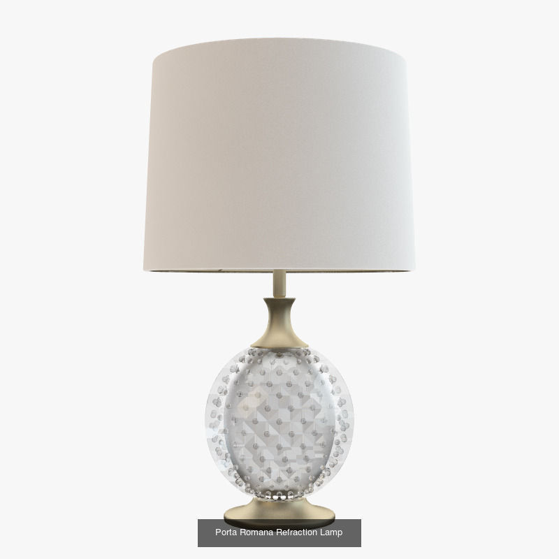 Porta Romana lamps 24 pcs 3D Model Collection_12