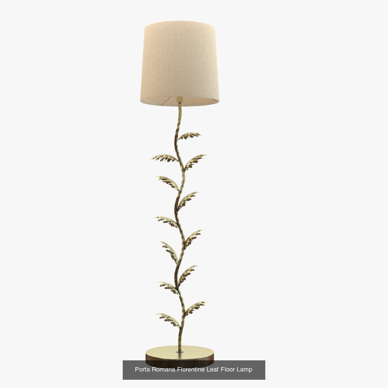 Porta Romana lamps 24 pcs 3D Model Collection_1
