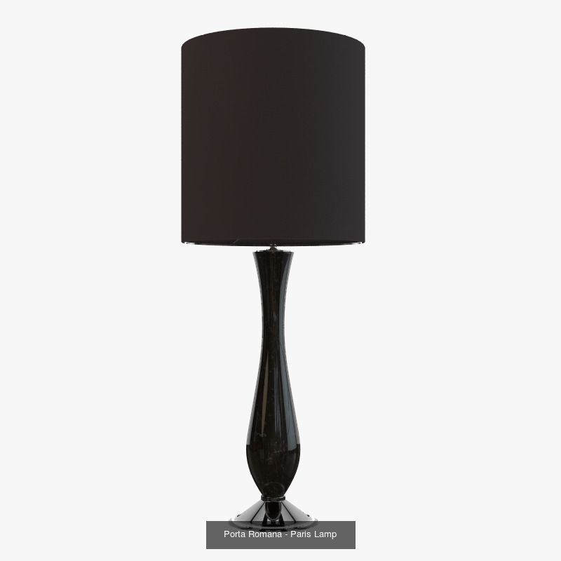 Porta Romana lamps 24 pcs 3D Model Collection_14