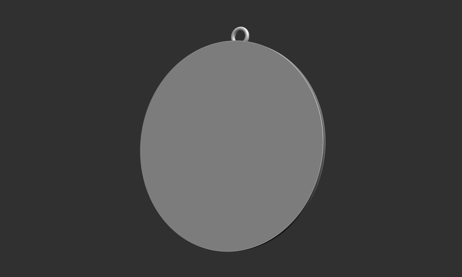 Jesus Pendant 3D print model_5