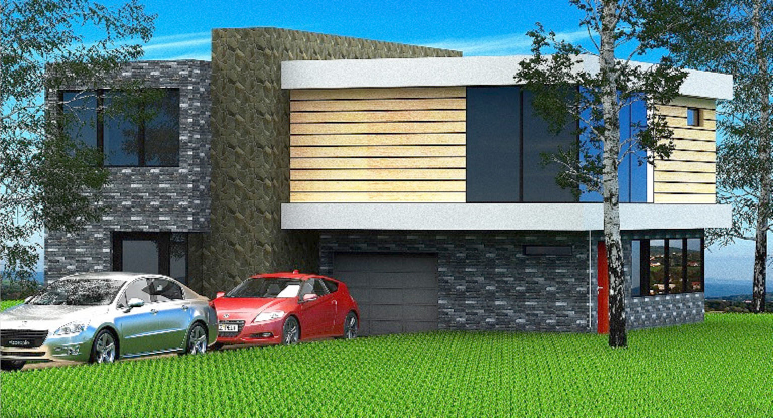 residential area 3d model 3D model_4