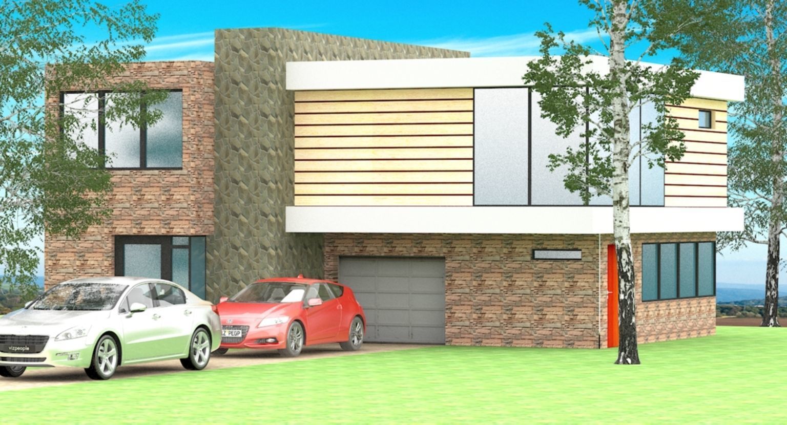 residential area 3d model 3D model_5