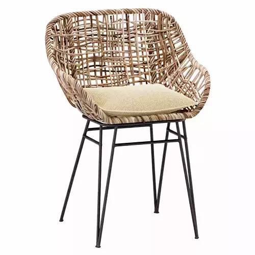 Bamboo chair 3D model