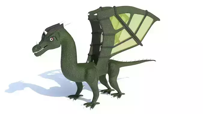 ugly midget green dragon