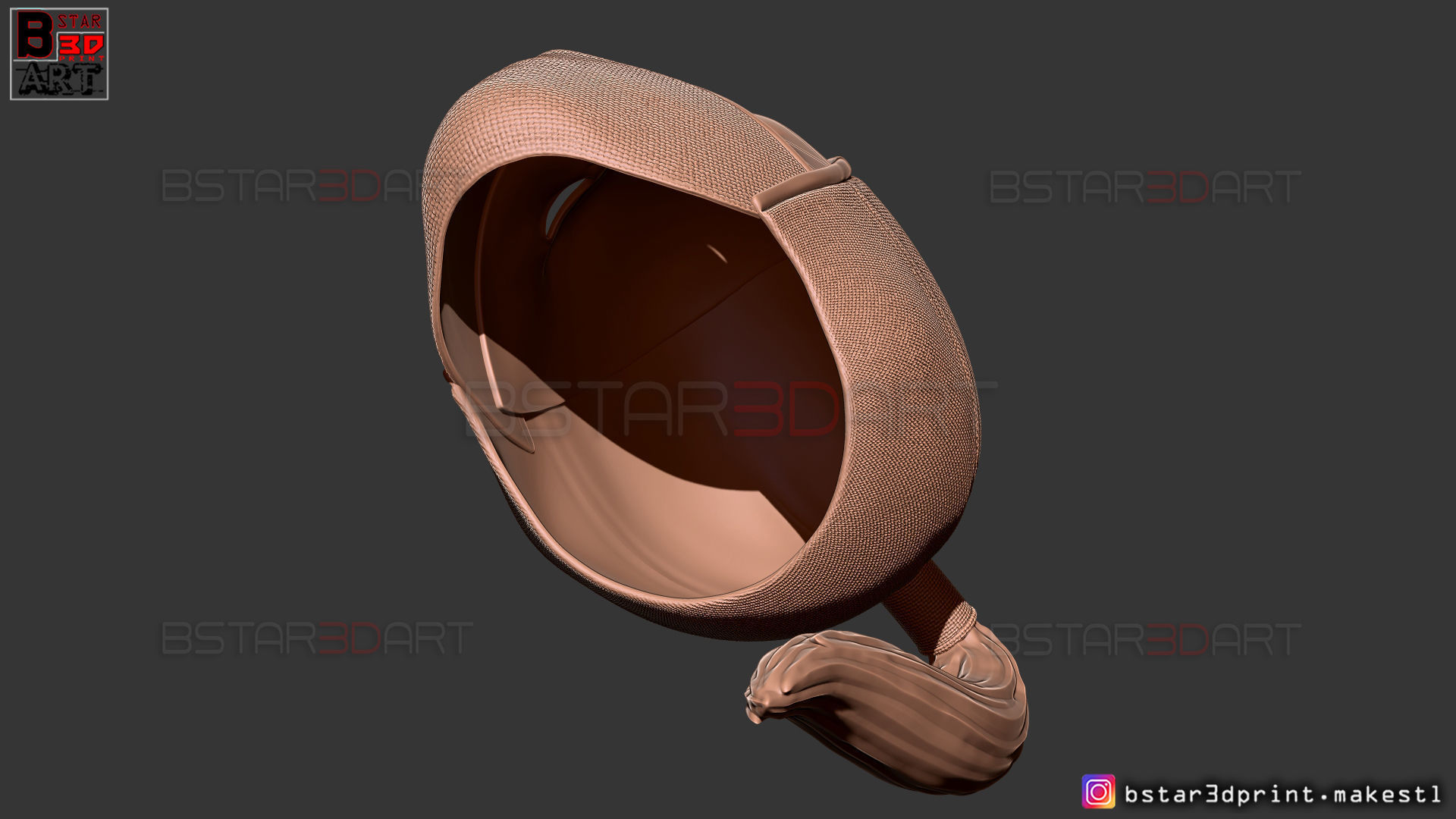 Death Dealer Mask - Shang Chi Cosplay - Marvel Comics 3D print model_24