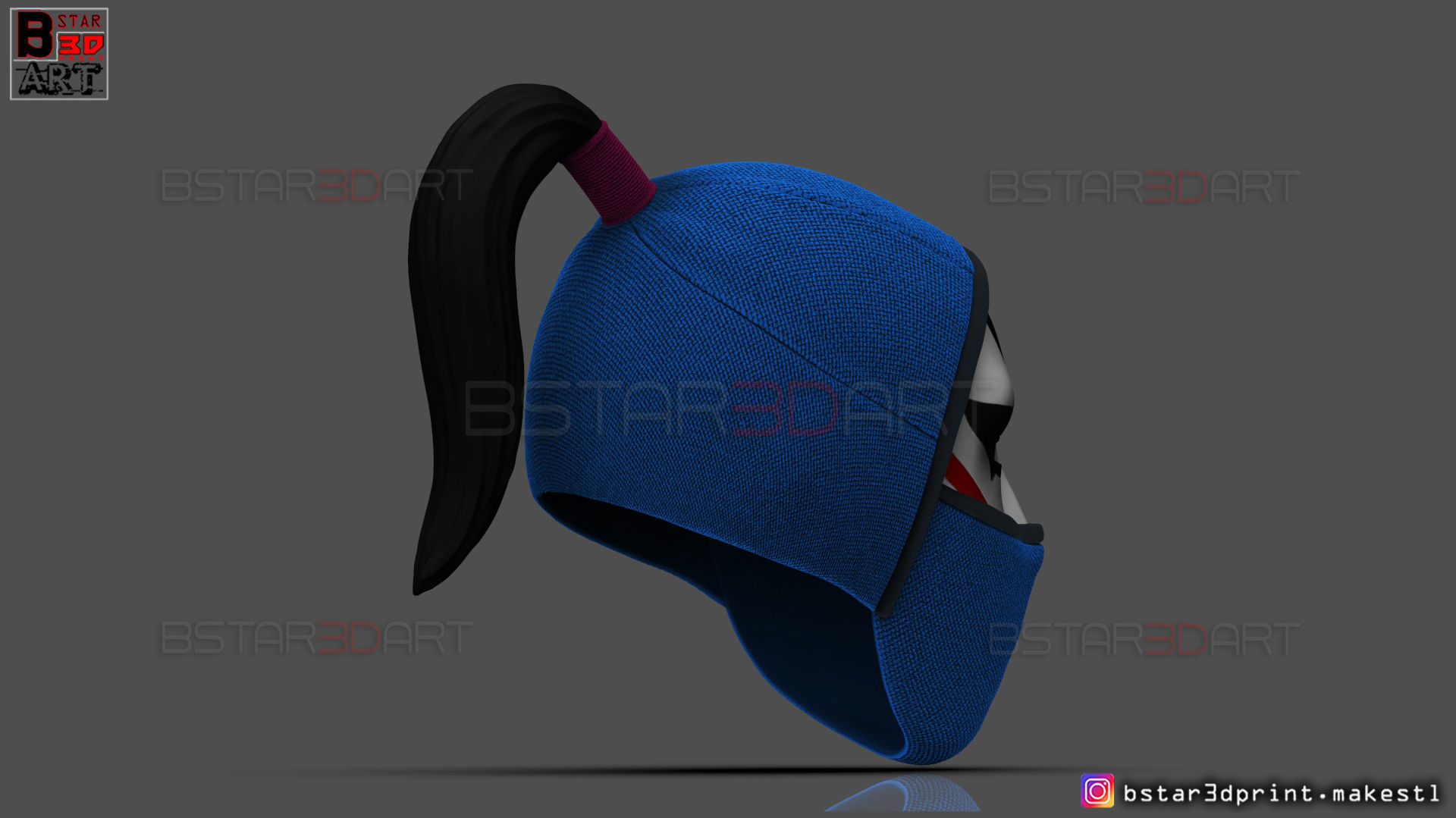 Death Dealer Mask - Shang Chi Cosplay - Marvel Comics 3D print model_5