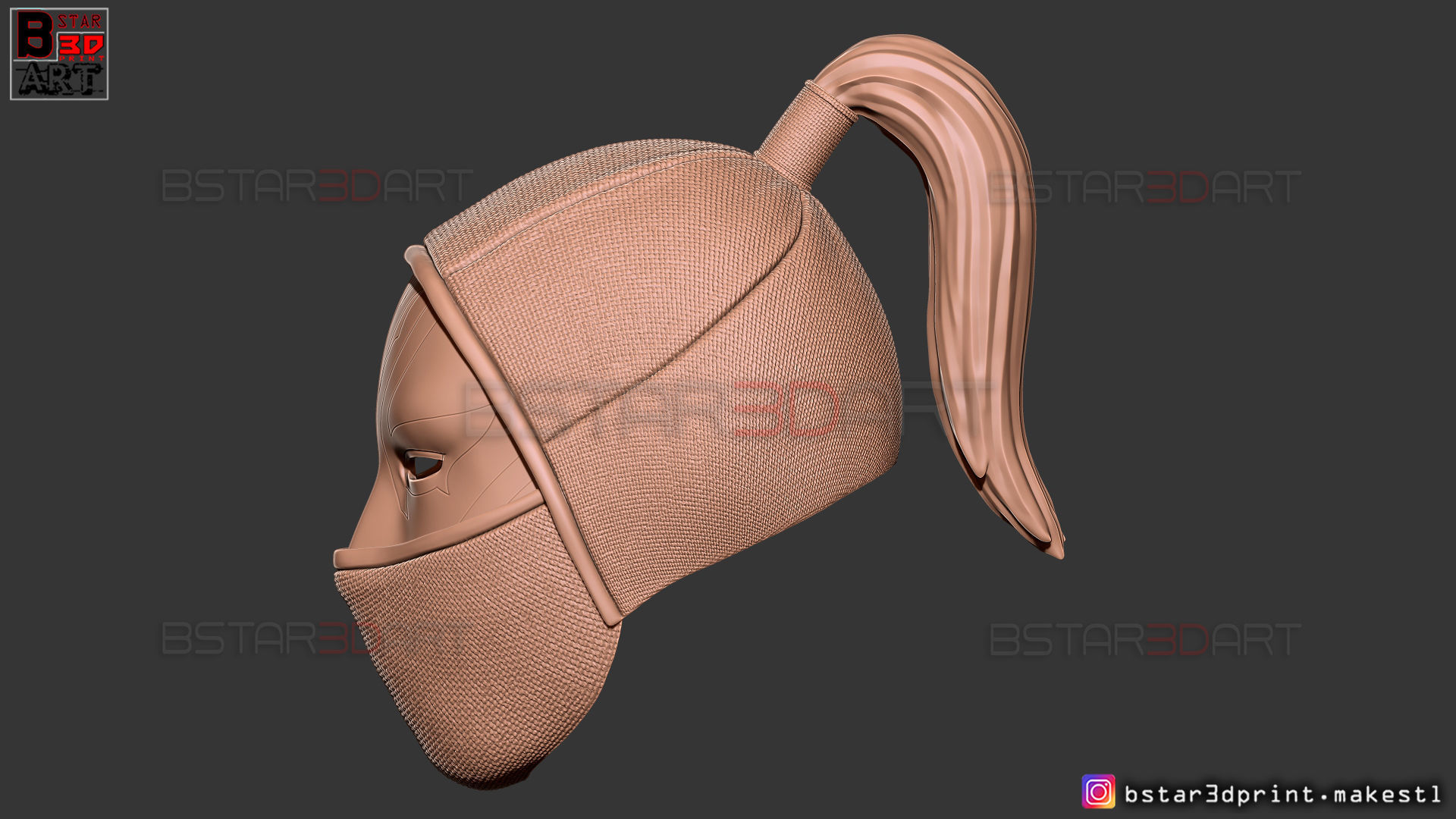 Death Dealer Mask - Shang Chi Cosplay - Marvel Comics 3D print model_18