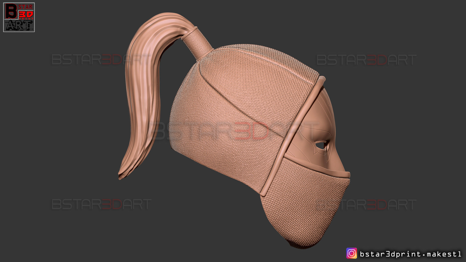 Death Dealer Mask - Shang Chi Cosplay - Marvel Comics 3D print model_22