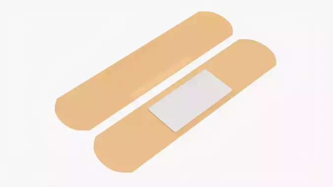 Sticking plaster 3D model