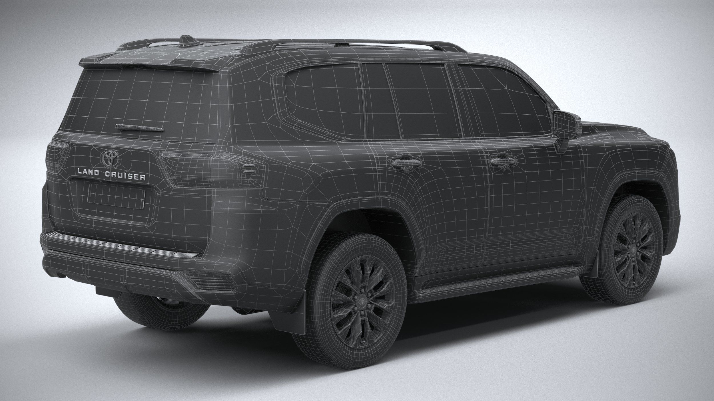 Toyota Land Cruiser ZX 2022 3D model | CGTrader