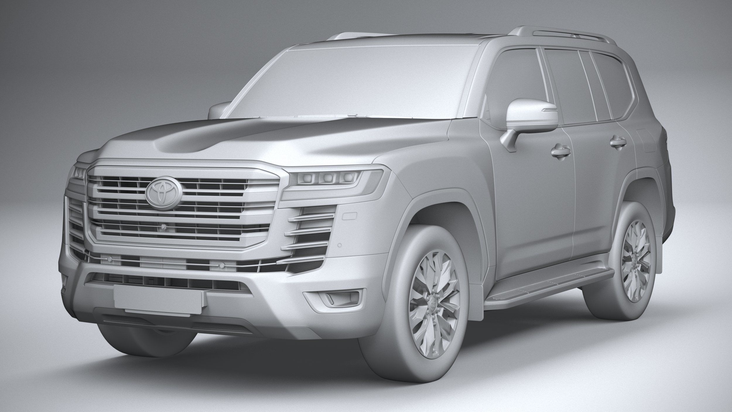 Toyota Land Cruiser ZX 2022 3D model | CGTrader