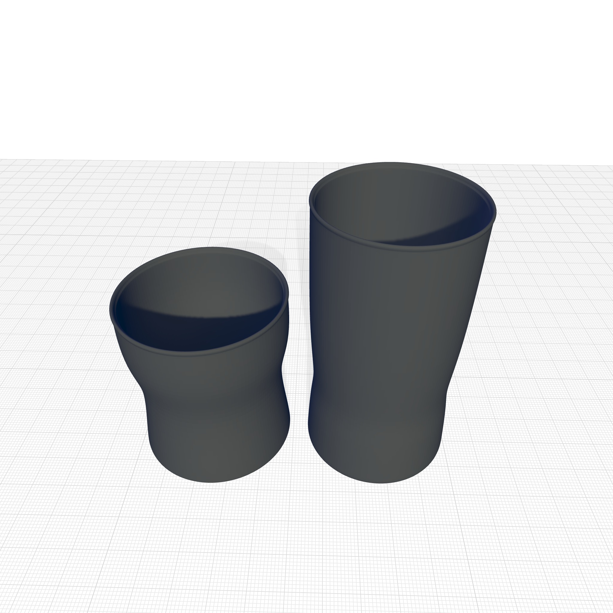 Libbey Blue Ribbon Tumbler and Rocks Glass  3D model_4