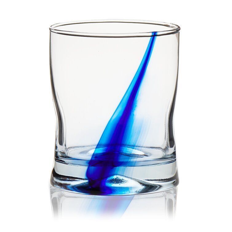 Libbey Blue Ribbon Tumbler and Rocks Glass  3D model_1