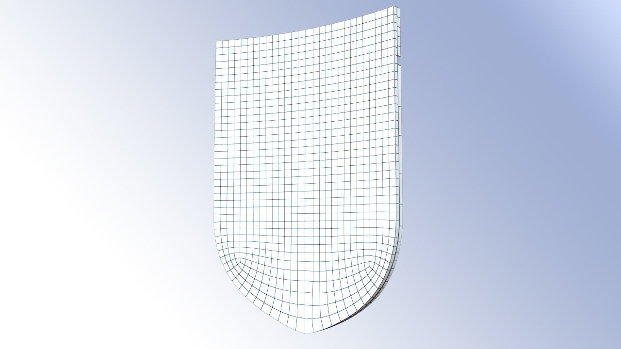 Hate Logo England Team Low-poly 3D model_7