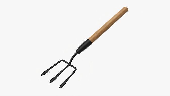Pitchfork gardening 01 3D model