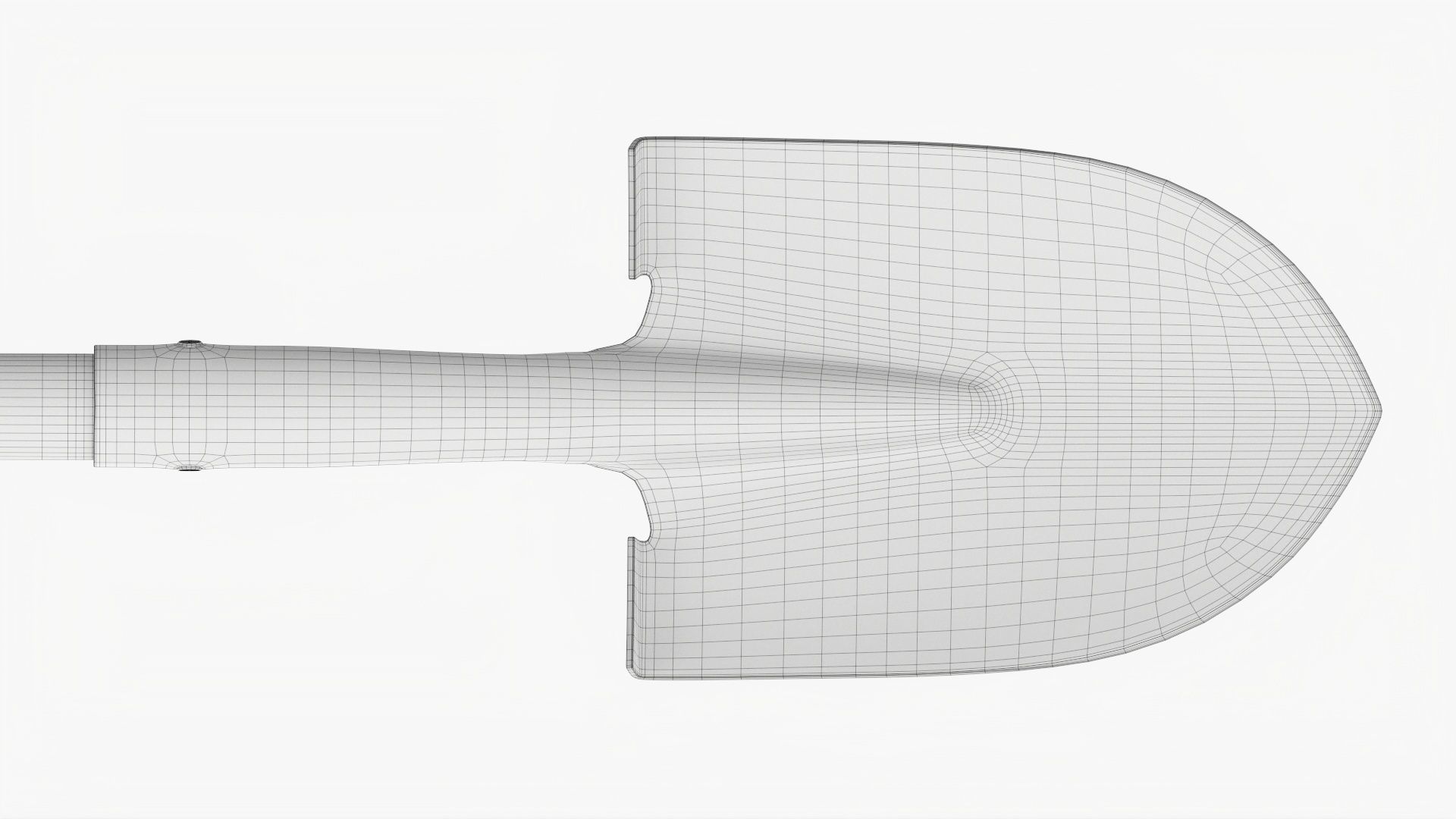 Shovel gardening 01 3D model_11