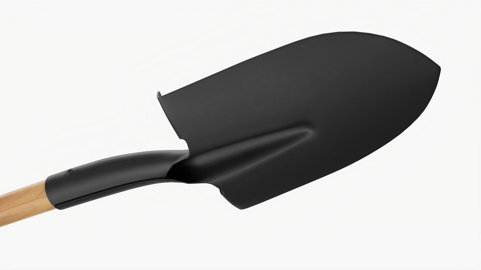 Shovel gardening 01 3D model_2