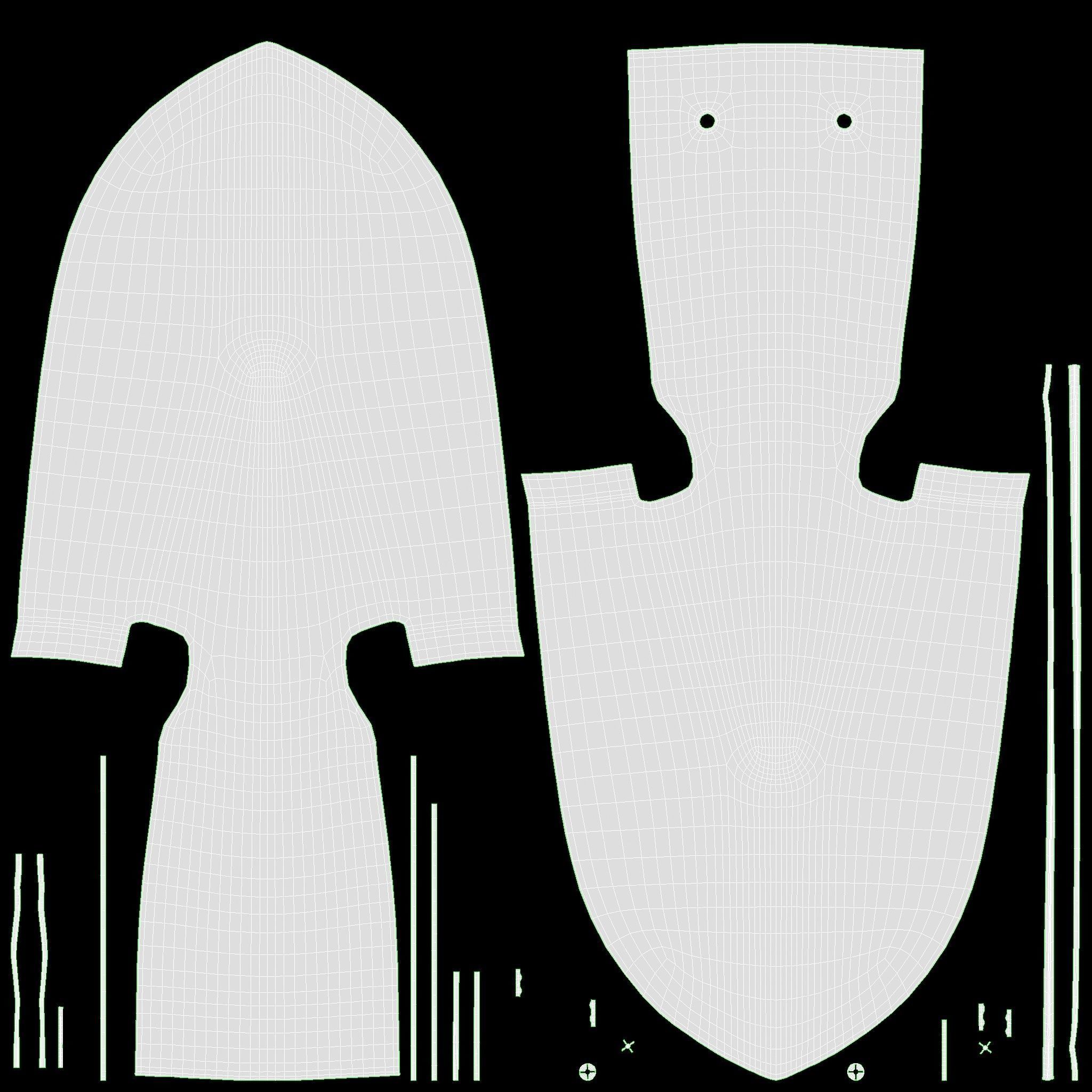 Shovel gardening 01 3D model_13