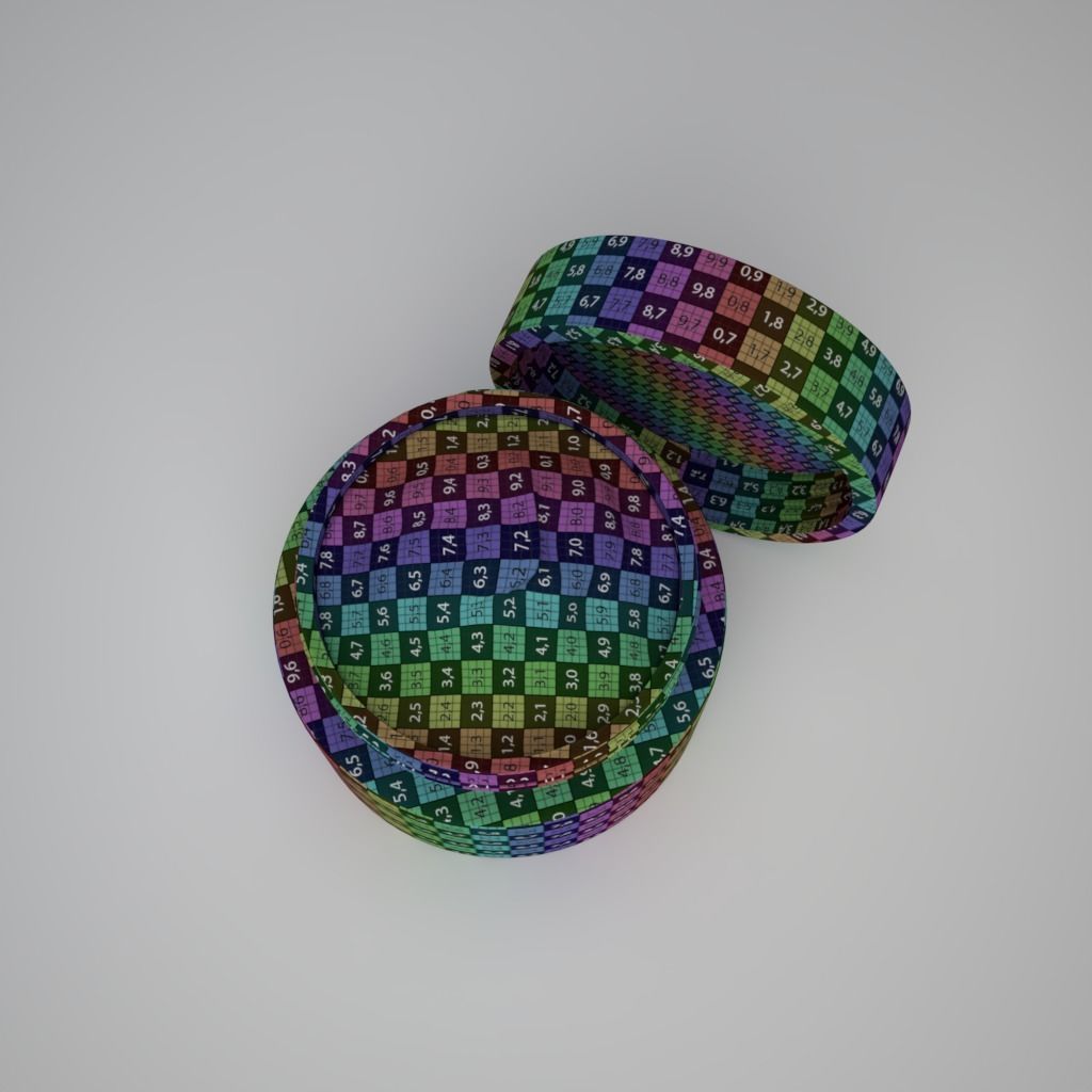 Cosmetic Container and Cream 3D model_10