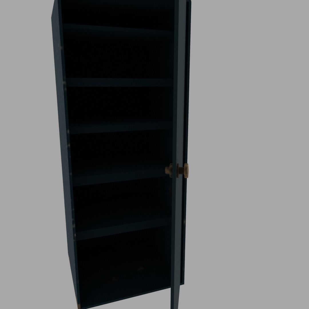 Cabinet storage Free low-poly 3D model_7