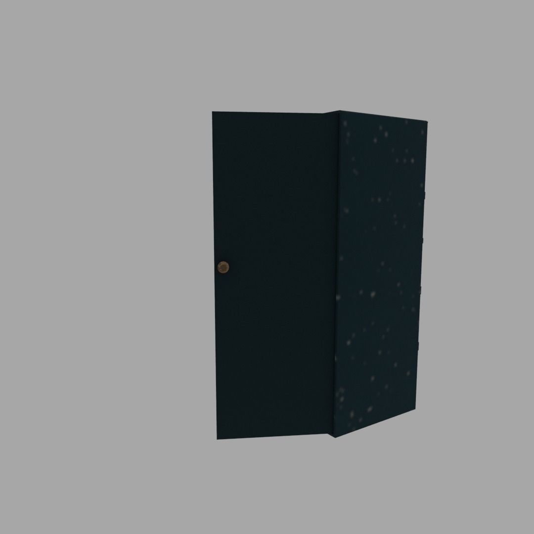 Cabinet storage Free low-poly 3D model_3