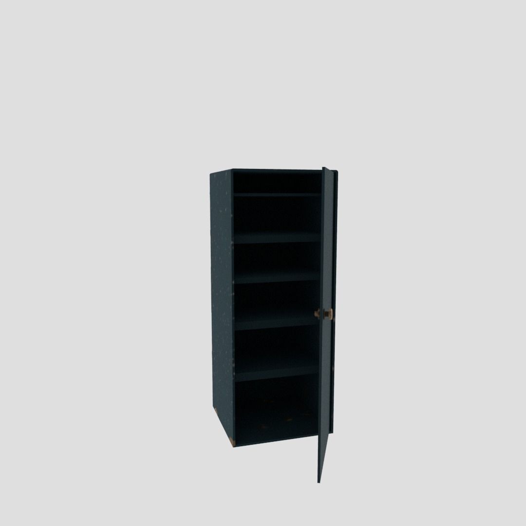 Cabinet storage Free low-poly 3D model_1