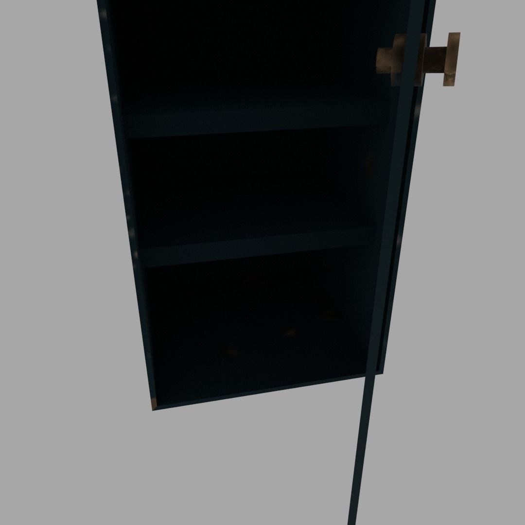 Cabinet storage Free low-poly 3D model_8