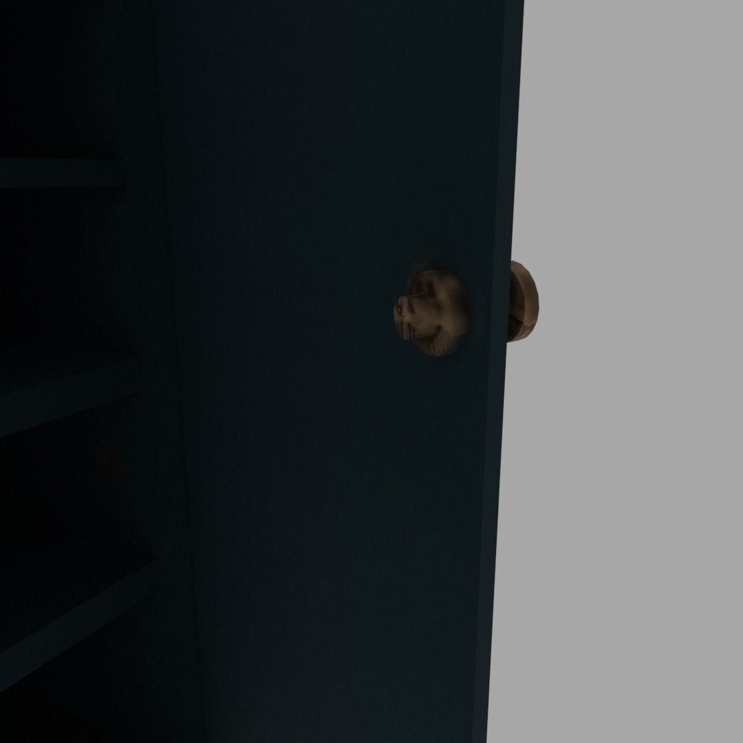 Cabinet storage Free low-poly 3D model_6