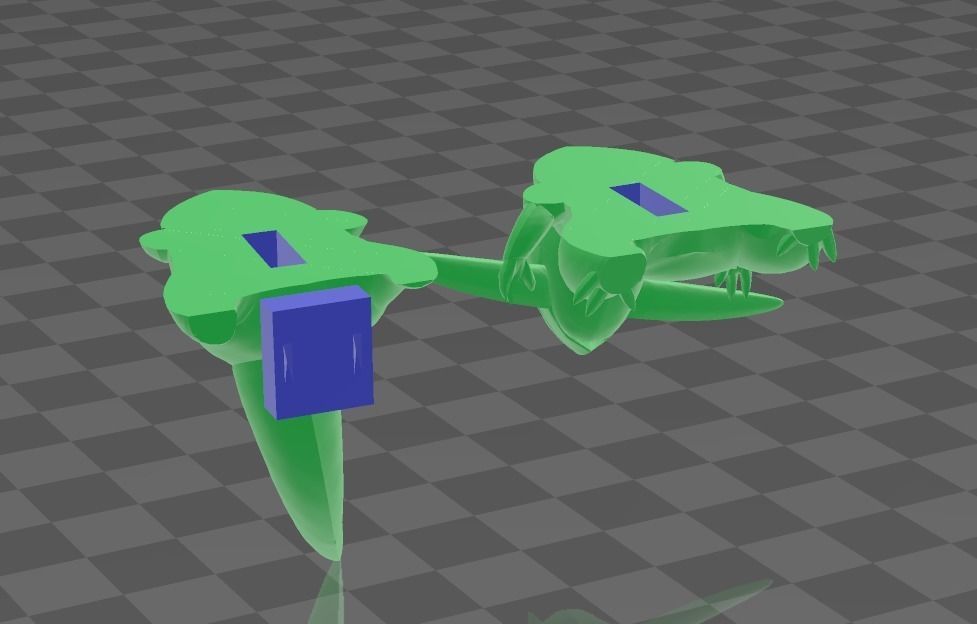 Pokemon Fraxure 3d model 50mm 3D print model_9