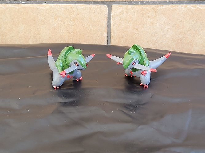 Pokemon Fraxure 3d model 50mm 3D print model