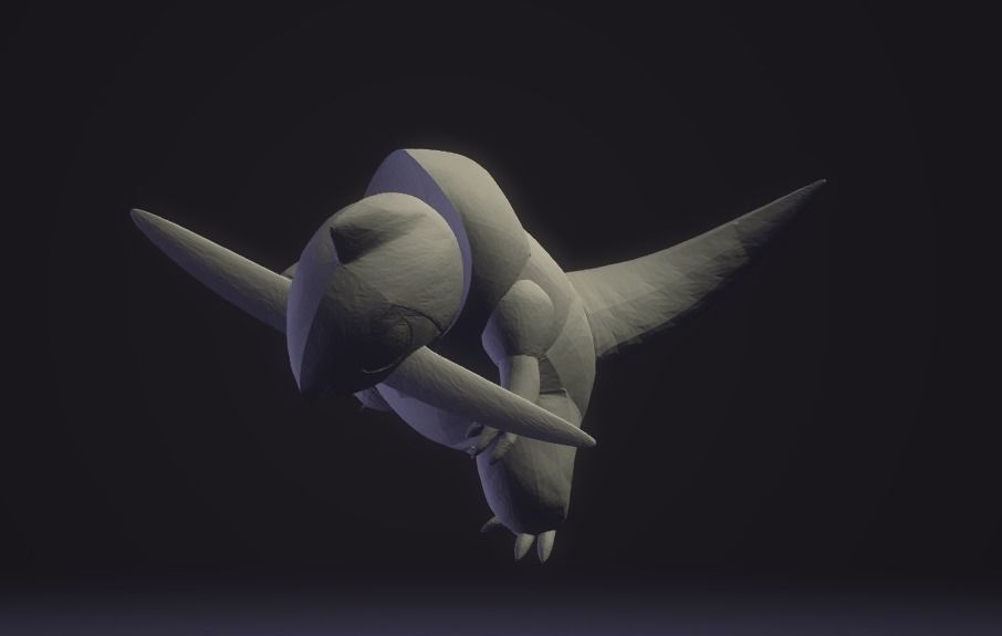 Pokemon Fraxure 3d model 50mm 3D print model_6