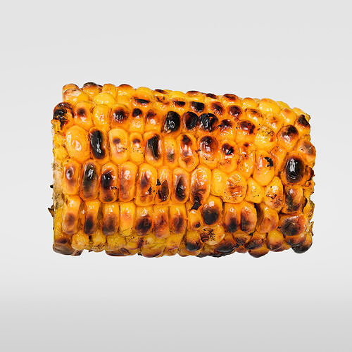 Grilled Corn 3D model 7