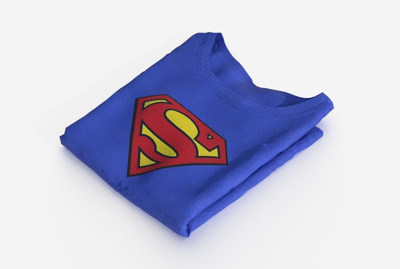 FOLDED T-SHIRT 3D model_4