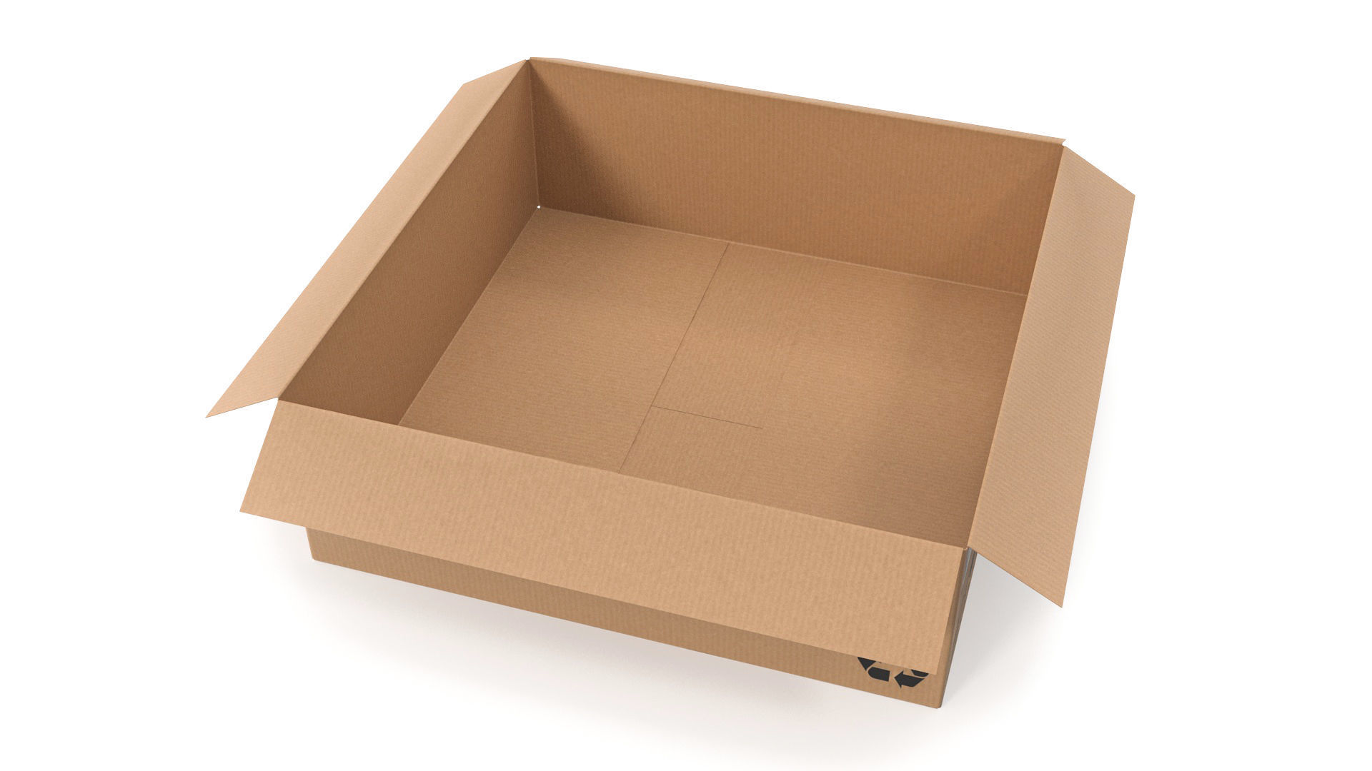 Cardboard boxes 07 3D Model Collection_5