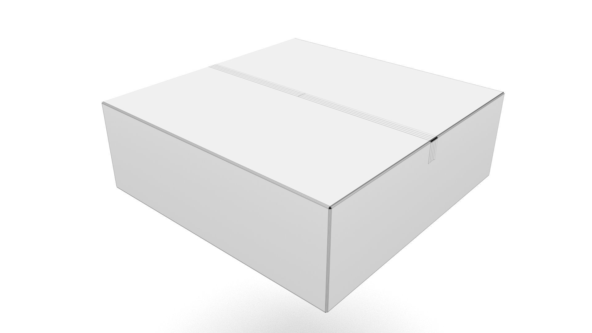 Cardboard boxes 07 3D Model Collection_16