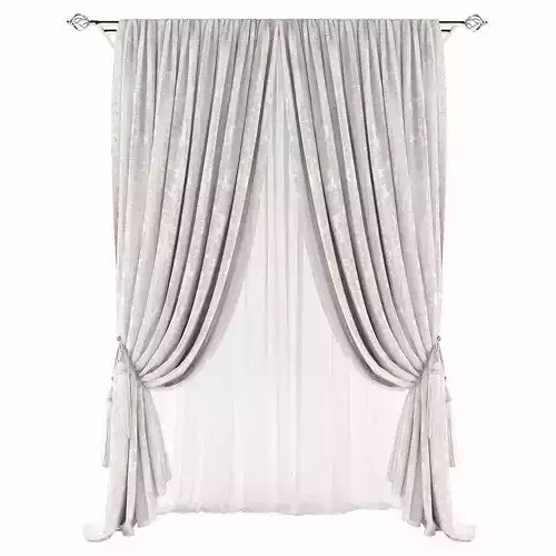 Curtains537 curtain with drapes
