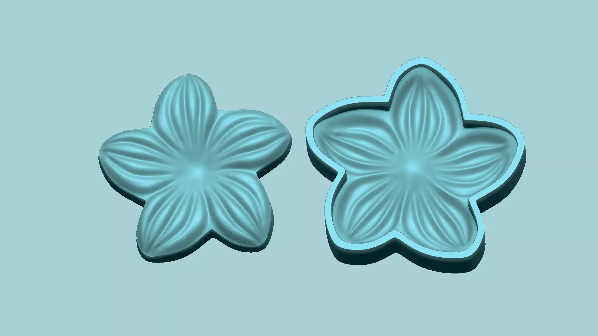 Vane Flower - Molding Arrangement EVA Foam Craft 3D print model_0