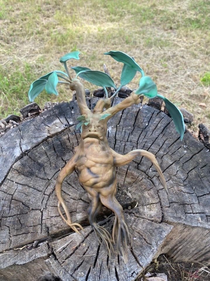 mandrake root plants from the Harry Potter movie 3D print model_4