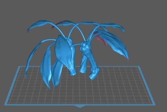 mandrake root plants from the Harry Potter movie 3D print model_9